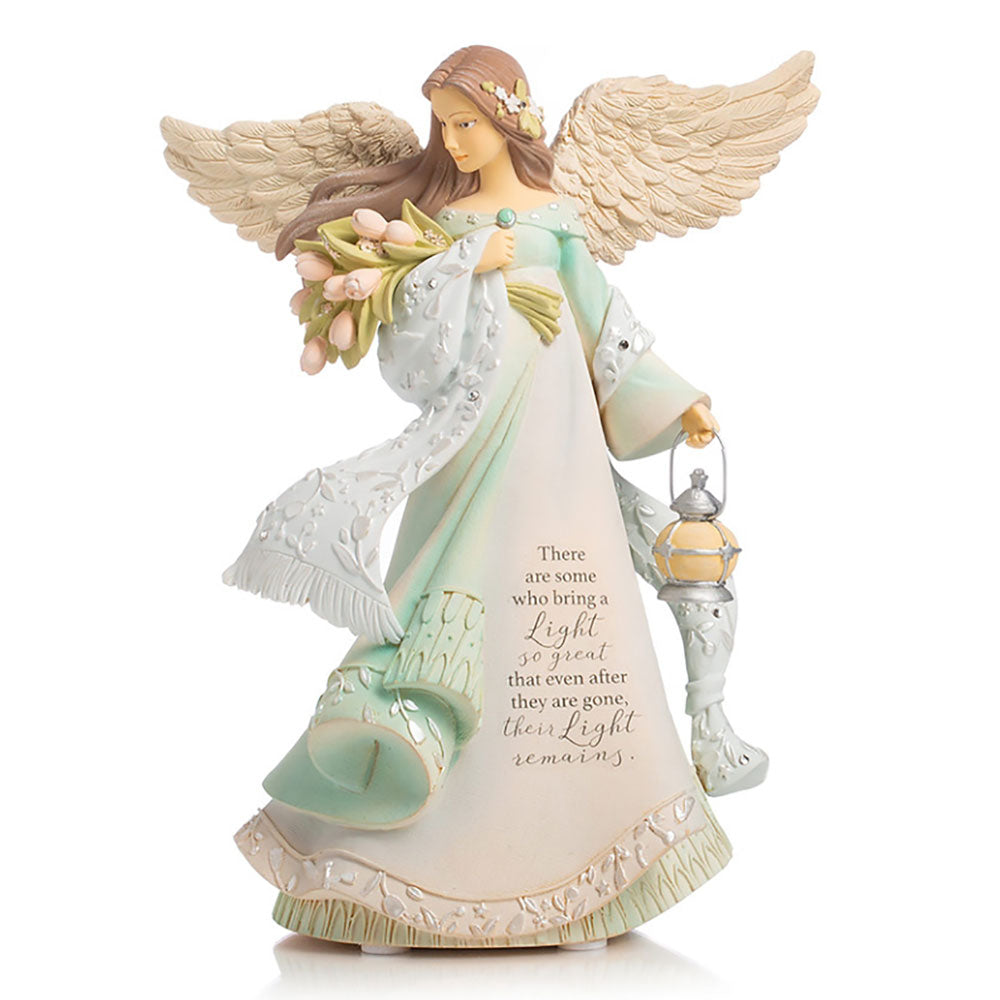 Hamilton Collection A Light So Great Remembrance Angel Figurine by Karen Hahn - RCE Global Solutions