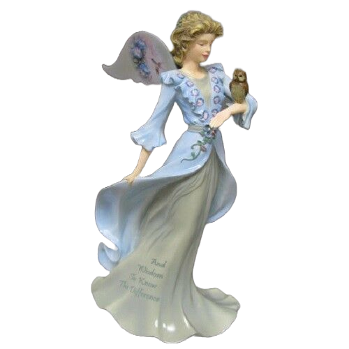 Wisdom To Know The Difference Lena Liu Angel Figurine Statue Bradford Exchange - RCE Global Solutions