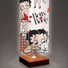Load image into Gallery viewer, The Bradford Exchange Betty Boop Floor Lamp With Art On 4-Sided Fabric Shade 60&quot; - RCE Global Solutions
