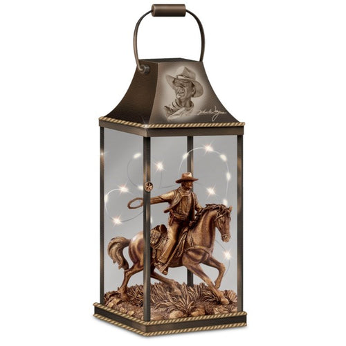 Bradford Exchange John Wayne Hollywood Luminary Lantern - Beacon of Courage #1 - RCE Global Solutions