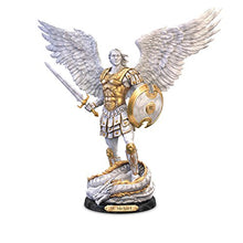 Load image into Gallery viewer, The Bradford Exchange Saint Michael Sculpture - RCE Global Solutions
