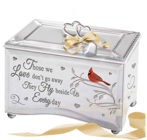 Bradford Exchange Cardinal Bereavement Always Beside Me Music Box - RCE Global Solutions