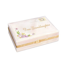 Load image into Gallery viewer, The Bradford Exchange Dear Granddaughter With Love Letter Heirloom Porcelain® Music Box 5&quot;-Inches - RCE Global Solutions
