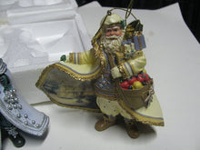 Load image into Gallery viewer, Thomas Kinkade Old World Santa Ornaments (Set of 3) Issue #3 - RCE Global Solutions
