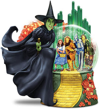 Load image into Gallery viewer, The Bradford Exchange Wizard of OZ Wicked Witch of The WEST Musical Glitter Globe Lights Up - RCE Global Solutions
