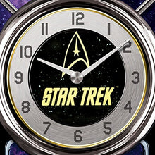 Load image into Gallery viewer, The Bradford Exchange Star Trek Cuckoo Clock with Sound, Motion and Original Series Crew - RCE Global Solutions
