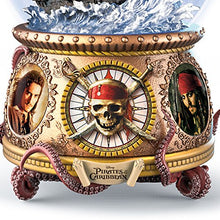 Load image into Gallery viewer, The Bradford Exchange Disney Pirates of The Caribbean Musical Glitter Globe - RCE Global Solutions

