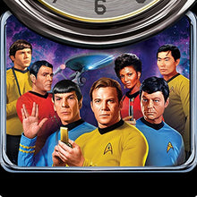 Load image into Gallery viewer, The Bradford Exchange Star Trek Cuckoo Clock with Sound, Motion and Original Series Crew - RCE Global Solutions

