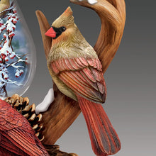 Load image into Gallery viewer, Light Up Cardinal Sculpture with Bradley Jackson Cardinal Art by The Bradford Exchange - RCE Global Solutions
