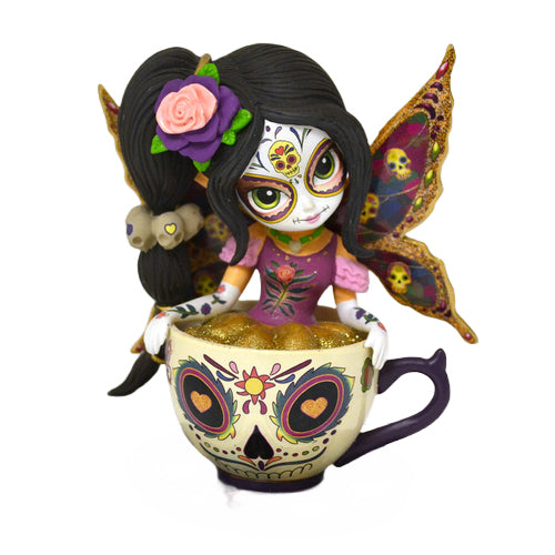 The Hamilton Collection Jasmine Becket-Griffith Calming Camila Tea with The Spirits Figurine - RCE Global Solutions