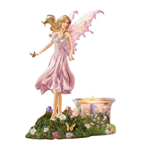 The Bradford Exchange Fluttering Magic Rose Rhapsody Fairy Figurine by Nene Thomas 7-inches - RCE Global Solutions