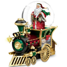 Load image into Gallery viewer, The Bradford Exchange Wonderland Express Miniature Snow Globe Collection: Santa Claus Comin&#39; To Town Christmas Decoration by Thomas Kinkade Issue #1 - RCE Global Solutions
