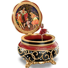 Load image into Gallery viewer, The Bradford Exchange Clara and The Nutcracker Heirloom Porcelain Music Box with Russian Style Art - RCE Global Solutions

