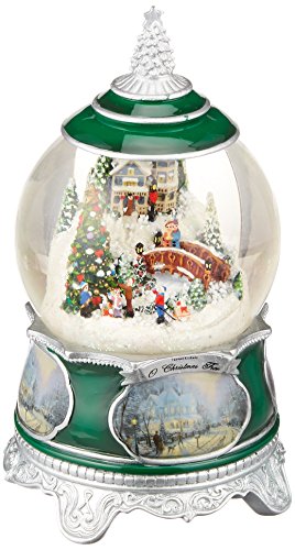 The Bradford Exchange Thomas Kinkade O Christmas Tree Musical Snow Globe - RCE Global Solutions