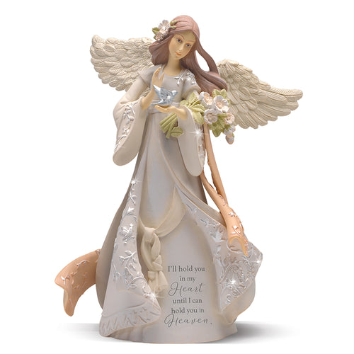 Hamilton I'll Hold You In My Heart Remembrance Angel Figurine - Karen Hahn - RCE Global Solutions