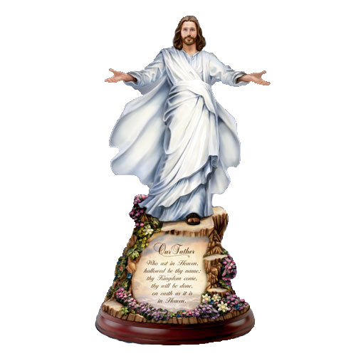 Sermon on The Mount Jesus His Love & Light Sculpture Figurine Bradford Exchange - RCE Global Solutions