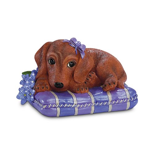 The Hamilton Collection Love Never Forgets: Alzheimer's Research Dachshund Figurine - RCE Global Solutions