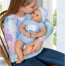 Load image into Gallery viewer, So Truly Real Little Buddy Vinyl Baby Doll Weighted to Feel Like A Newborn with Magnetic Pacifier - RCE Global Solutions
