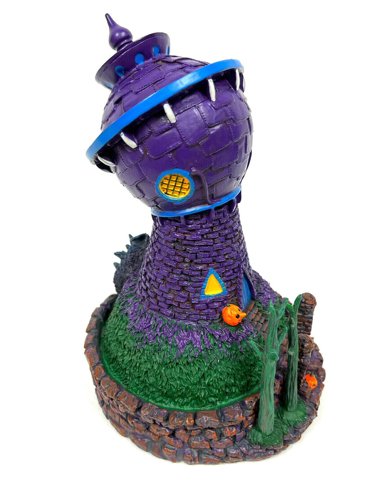 The Bradford Exchange Nightmare Before Christmas Black Light Village and Figurine Collection