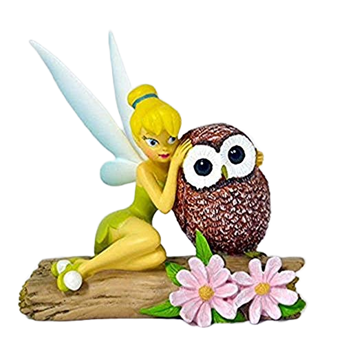 The Hamilton Collection Disney Tinkerbell I Owlways Confide In You Figurine 3.5