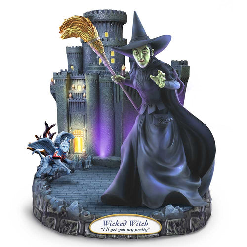 The Bradford Exchange Wizard of OZ Wicked Witch I'll Get You My Pretty Sculpture - RCE Global Solutions