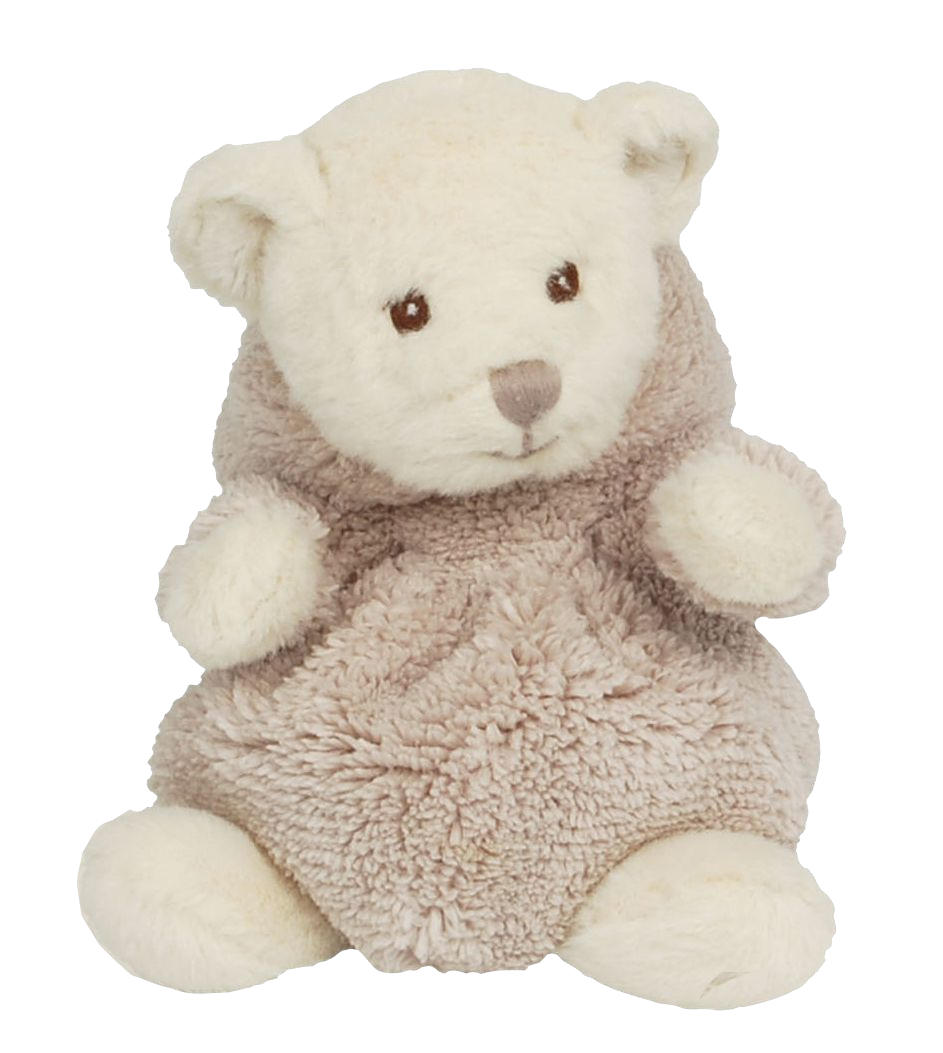 Bukowski Design Ziggy the Bear with Bunny Ears Hood Super Soft High Quality Plush Stuffed Animal Toy Tan 6