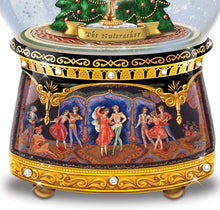 Load image into Gallery viewer, The Bradford Exchange Clara and Nutcracker Musical Glitter Globe Plays Dance of The Sugar Plum Fairy - RCE Global Solutions
