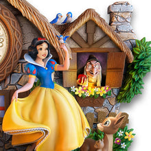 Load image into Gallery viewer, The Bradford Exchange Disney Snow White and The Seven Dwarfs Clock Lights Up with Music and Motion - RCE Global Solutions
