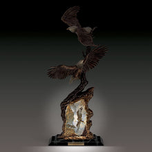 Load image into Gallery viewer, The Bradford Exchange Soaring Spirits Illuminated Eagle Sculpture by Ted Blaylock 24-inches - RCE Global Solutions
