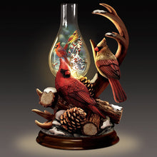 Load image into Gallery viewer, Light Up Cardinal Sculpture with Bradley Jackson Cardinal Art by The Bradford Exchange - RCE Global Solutions
