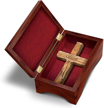 Load image into Gallery viewer, The Bradford Exchange Thomas Kinkade Holy Land Olive Wood Cross and Keepsake Box - RCE Global Solutions
