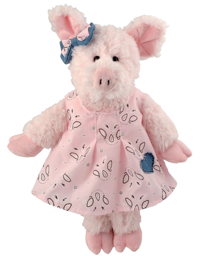 Bukowski Design Aunt Eugenia the Pig Super Soft High Quality Plush Stuffed Animal Toy 12