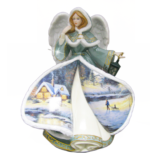 Thomas Kinkade Winter Angels of Light ANGEL OF CARE by Bradford Exchange - RCE Global Solutions