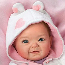 Load image into Gallery viewer, The Ashton - Drake Galleries Savana So Truly Real® Lifelike Baby Girl Doll Realistic Weighted Fully Poseable with Soft RealTouch® Vinyl Skin by Revered Master Doll Artist Ping Lau 18&quot;-Inches - RCE Global Solutions
