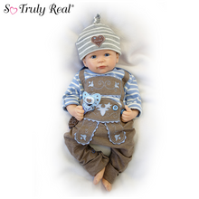 Load image into Gallery viewer, The Ashton - Drake Galleries Anton Baby Boy Doll In A Custom German Lederhosen Outfit with Pacifier Handcrafted So Truly Real® &amp; RealTouch® Vinyl Skin Baby Doll by Linda Murray 18-inches - RCE Global Solutions
