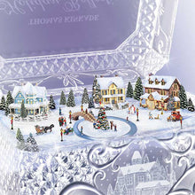 Load image into Gallery viewer, The Bradford Exchange &quot;Holiday Reflections&quot; Genuine Crystal Music Box by Thomas Kinkade 6-inches Wide - RCE Global Solutions
