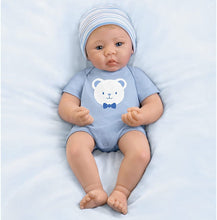 Load image into Gallery viewer, So Truly Real Little Buddy Vinyl Baby Doll Weighted to Feel Like A Newborn with Magnetic Pacifier - RCE Global Solutions
