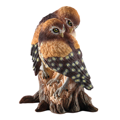 The Hamilton Collection Peaceful Repose Owls Figurine by Laura Crawford Williams 5-inches - RCE Global Solutions