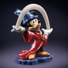 Load image into Gallery viewer, Disney Fantasia Glass Mosaic Sculpture Sorcerer’s Apprentice Mickey Mouse - RCE Global Solutions
