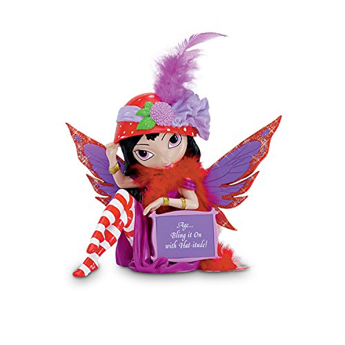 The Hamilton Collection Jasmine Becket-Griffith Age Bling It On with Hat-itude! Fairy Figurine - RCE Global Solutions