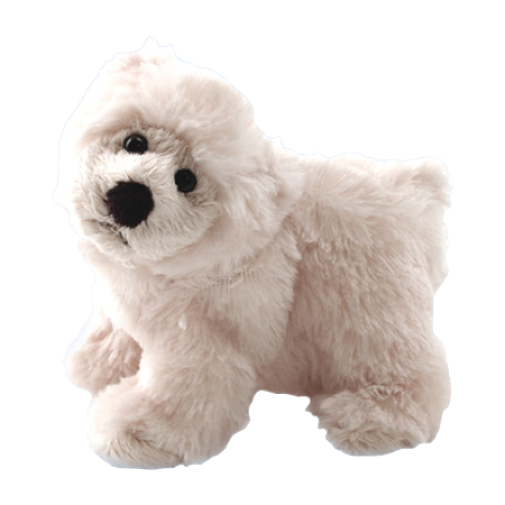 Bukowski Design Antonius the Polar Bear Super Soft High Quality Plush Stuffed Animal Toy 6.5