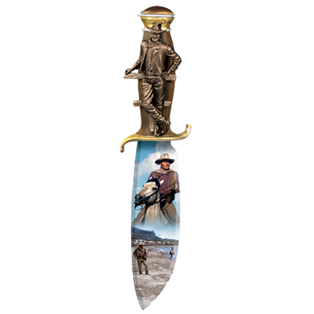 The Bradford Exchange The Cowboy John Wayne Collectible Knife Replica by David Sutton 10.5-inches - RCE Global Solutions