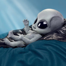 Load image into Gallery viewer, The Ashton - Drake Galleries Greyson Alien Baby Doll By Kosart Studios with Cosmic Style Blanket Ultra Realistic Soft Vinyl Skin Weighted Fully Poseable 16&quot;-inches - RCE Global Solutions
