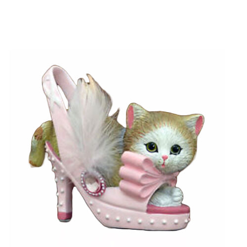Faithful Friend Hope Cat in a Shoe Figurine - Bradford Exchange - RCE Global Solutions