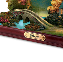 Load image into Gallery viewer, Bradford Thomas Kinkade Lighted Chapels Tabletop Church Sculpture - Believe - RCE Global Solutions
