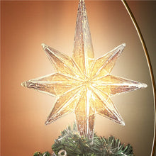 Load image into Gallery viewer, Thomas Kinkade Holidays in Motion Rotating Illuminated Tree Topper: Animated Christmas Decor by The Bradford Editions - RCE Global Solutions
