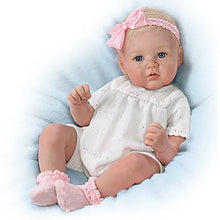 Load image into Gallery viewer, The Ashton - Drake Galleries Annika Perfect in Pink So Truly Real® Lifelike Baby Girl Doll Weighted Fully Poseable with Soft RealTouch® Vinyl Skin by Master Doll Artist Marissa May 18-inches - RCE Global Solutions
