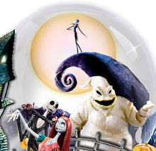 Load image into Gallery viewer, The Bradford Exchange Disney Tim Burton&#39;s The Nightmare Before Christmas Illuminated Musical Snowglobe - RCE Global Solutions
