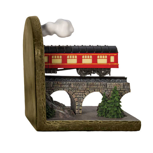 The Bradford Exchange HARRY POTTER The Journey to HOGWARTS Bookend Collection Issue #3: 'Coach Car' Officially Licensed Illuminated 5-Inches