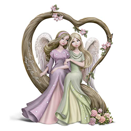 The Hamilton Collection Dona Gelsinger Sisters are Guardian Angels of Our Hearts Hand-Painted Figurine - RCE Global Solutions